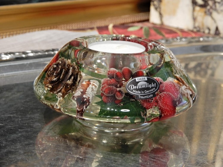 świecznik na stół świąteczny