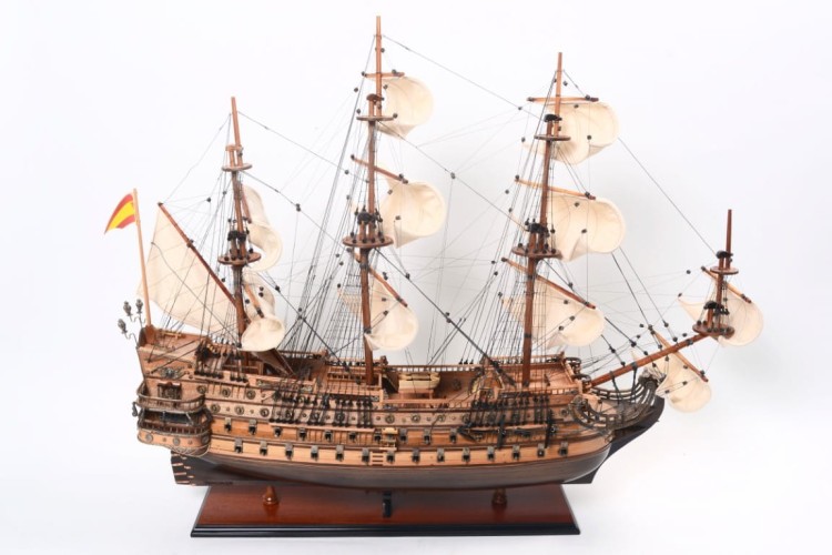 model żaglowca San Felipe