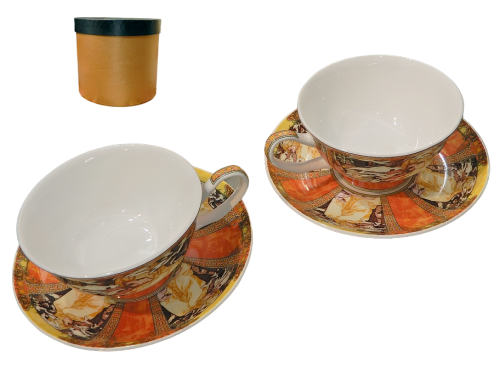Filiżanki porcelanowe prezent urodzinowy