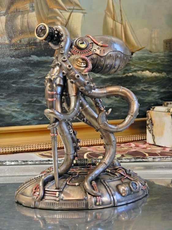 piękna figurka ośmiornicy