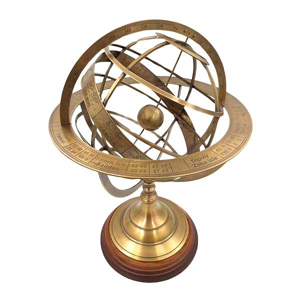 duże astrolabium sferyczne mosiądz drewno  (4).png