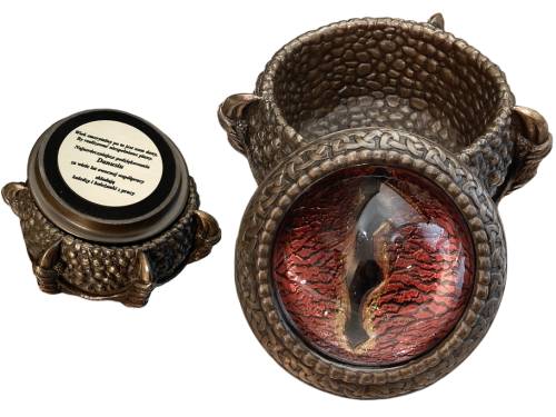 szkatułka oko i pazury smoka