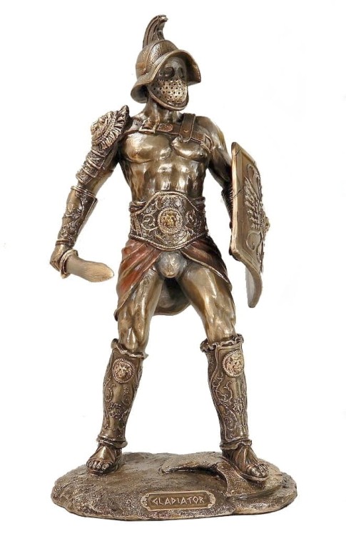 prezent dla żołnierza figurka gladiatora