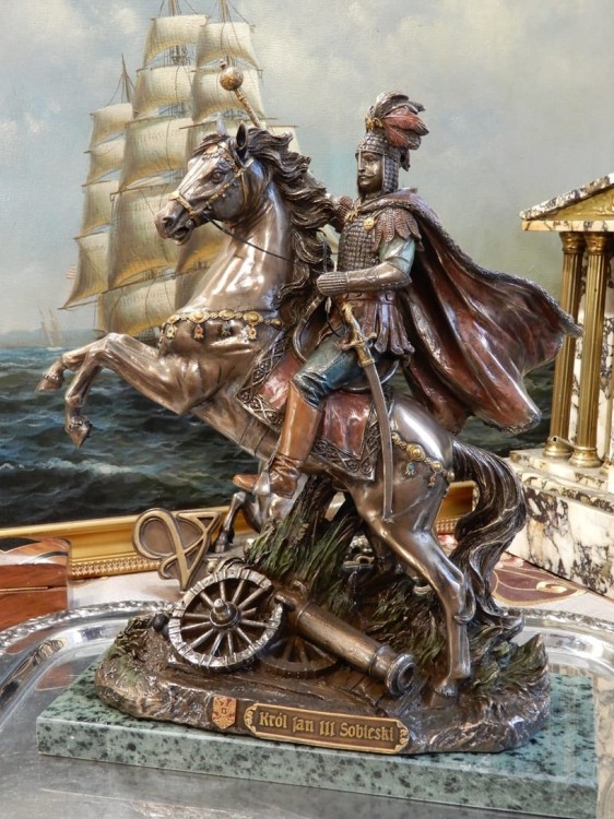 pożegnanie oficera król Jan Sobieski