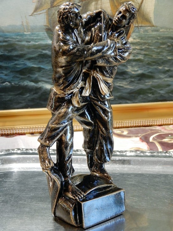 judo statuetka