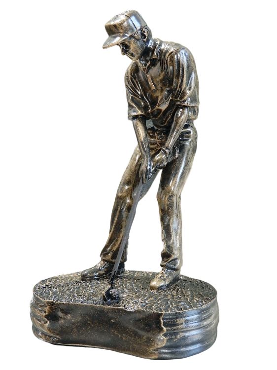 golfista puchar statuetka