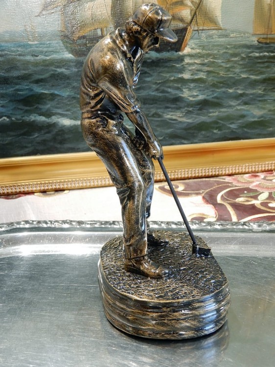 golfista puchar nagroda dla gracza