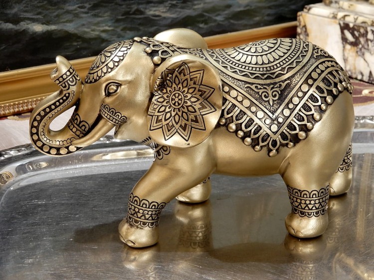 wyjątkowy słoń na szczęście