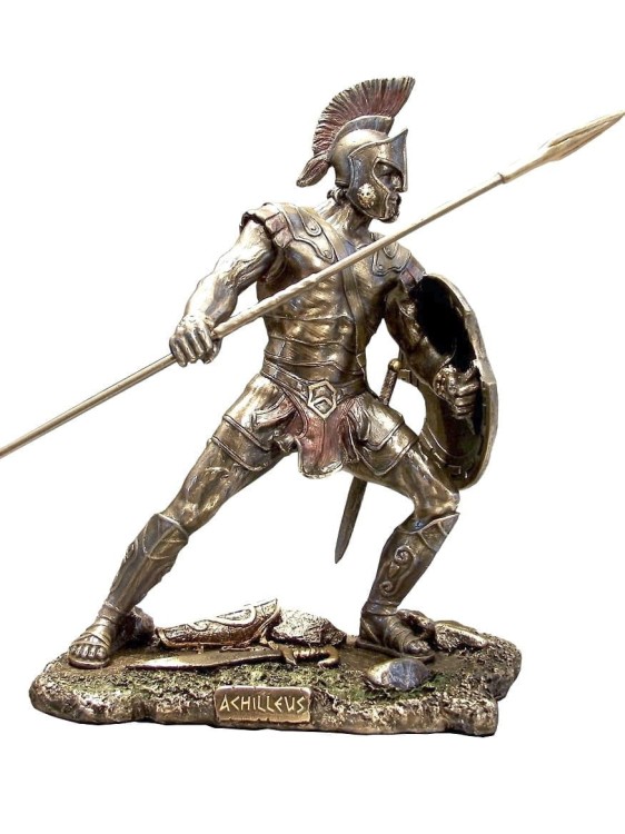 Figurka Achilles wódz Myrmidonów