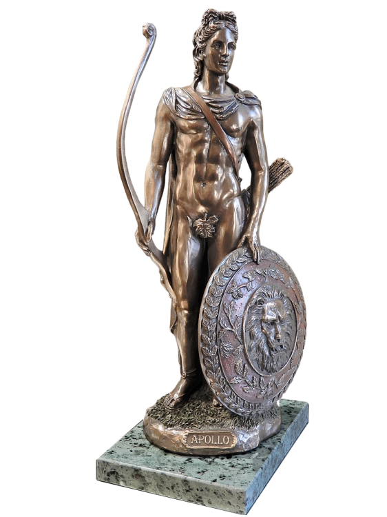 Figurka Apollo z dedykacją