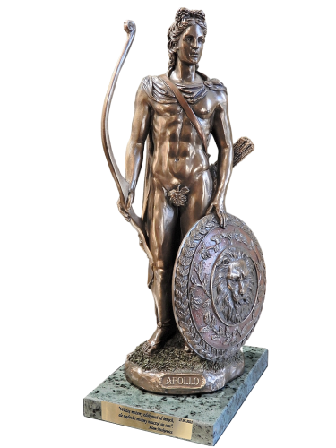 Figurka Apollo z dedykacją