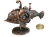 Figurka Veronese przedstawiająca mechaniczną rybę jako fantastyczną łódź podwodną steampunk.
