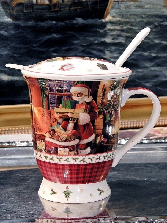kubek porcelanowy dla dziadka i babci