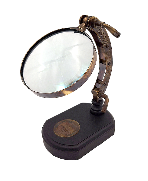 lupa z grawerem na prezent