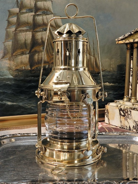 Piękna lampa prezent dla żeglarza