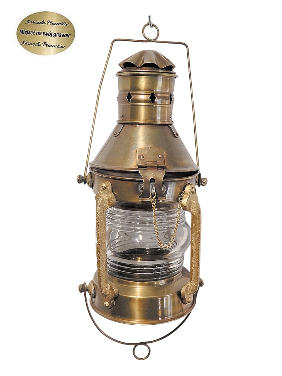 stylowa lampa okrętowa vintage