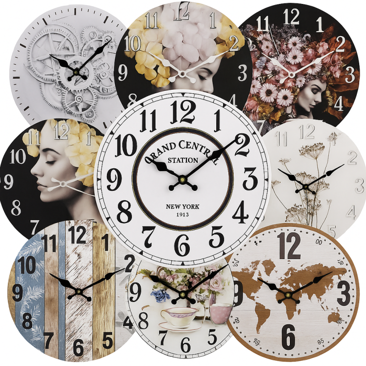 Zegary ścienne tanie na prezent
