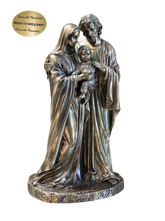Figurka Świętej Rodziny Veronese do wnętrza sakralnego lub rodzinnego