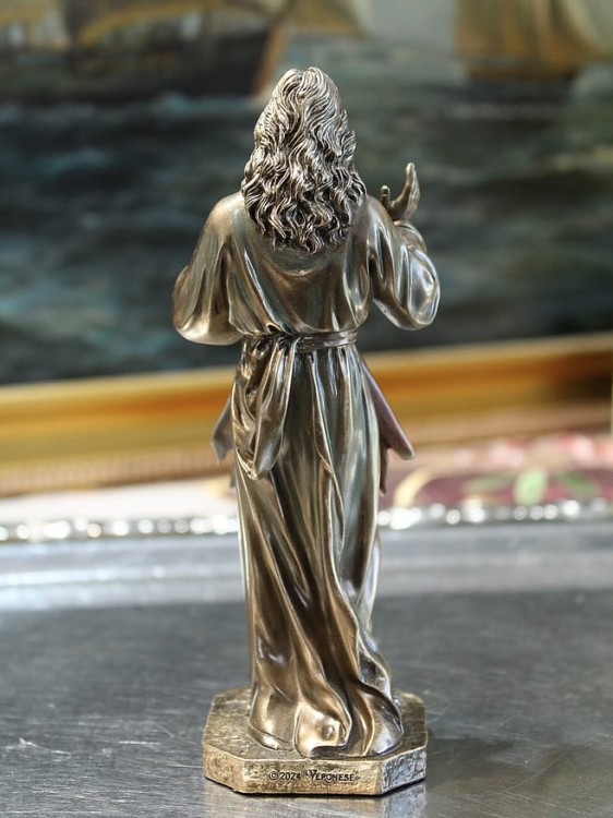 Religijna figurka Veronese z napisem „Jesus, I trust in You”