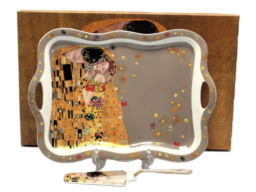 Klimt Taca z łopatką – wyjątkowy prezent na jubileusz lub święta dla rodziny