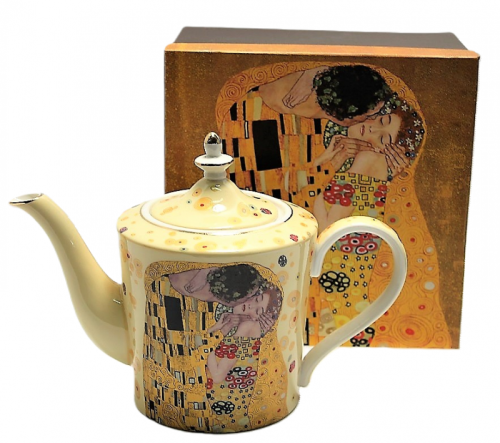 Dzbanek Klimt w stylu art nouveau –prezent na ślub, rocznicę lub parapetówkę
