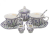 Stylowy zestaw porcelany lawenda na imieniny cioci