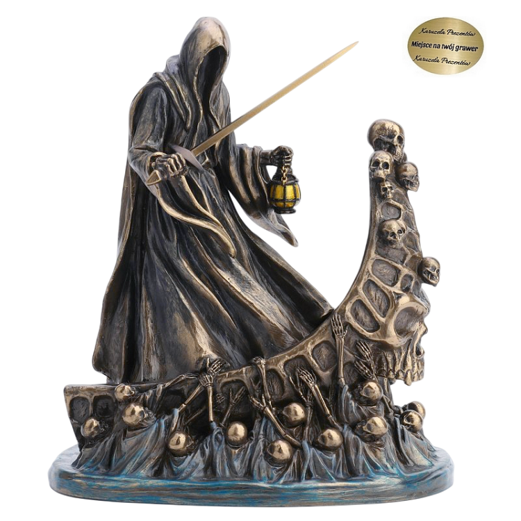 Figurka Mrocznego Posłańca na promie dusz Veronese dla kolekcjonera fantasy
