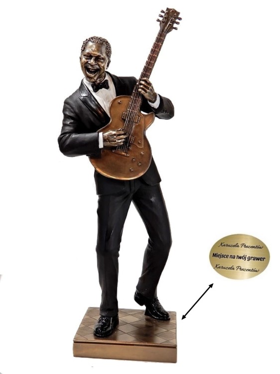 gitarzysta jazzowy figurka Veronese
