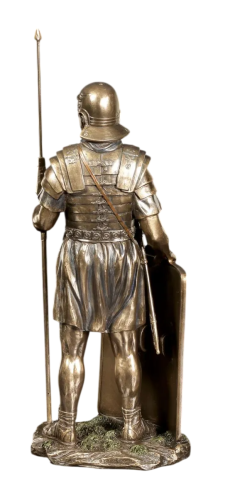 Rzymski żołnierz Veronese, figurka do gabinetu, prezent dla fana historii.
