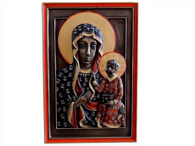 prezent dla księdza ikona matka boska częstochowska