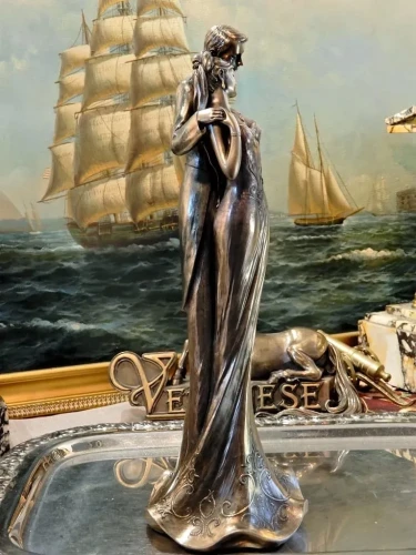 Rzeźba Veronese para młoda z miejscem na fotografię dla pary młodej