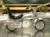 cudowny model motocykla typu chopper z zegarkiem