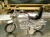 model motocykla z zegarkiem
