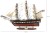 Model żaglowca USS Constitution 100 cm ręcznie wykonany z drewna jako reprezentacyjna dekoracja marynistyczna