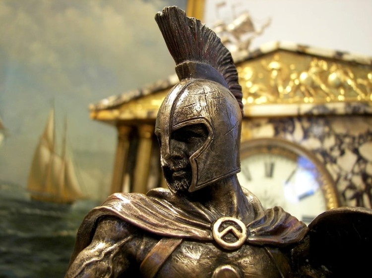 achilles, hektor, syn priama, trojański, troja, walka z achillesem, HEROS,  wojownik, żołnierz, bohater, wódz, grecki wojownik,  bohater spod troi, figurka, rz (8).JPG