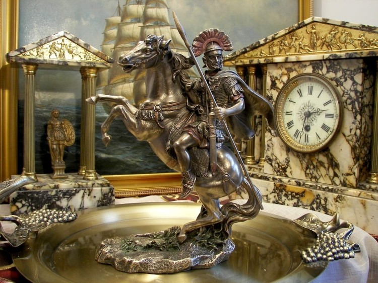 figurka centurion na koniu