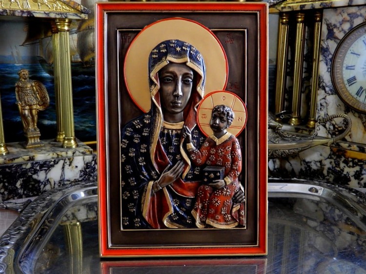 Ikona Matka Boska Częstochowska na prezent