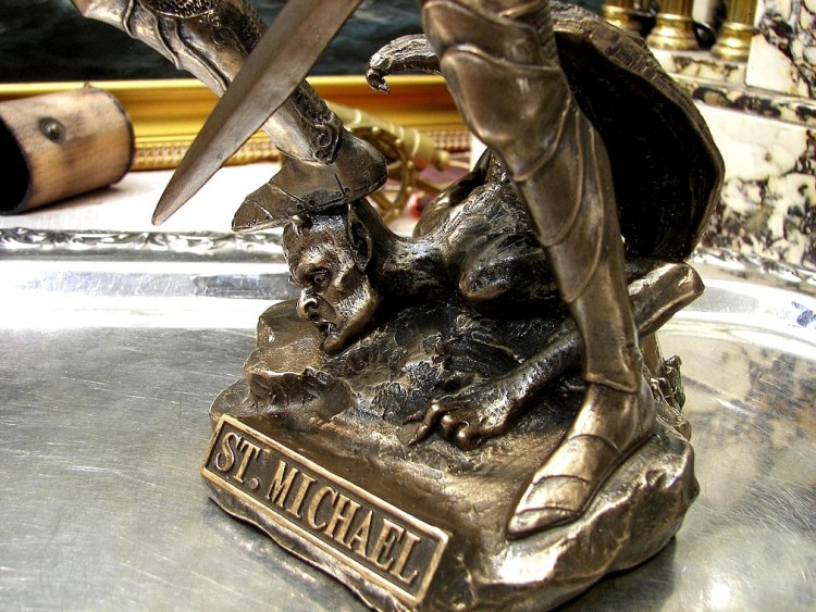 święty michał, archanioł, anioł,anioł stróż, patron złotników, rytowników, ognisty miecz, obrońca, książę,  (7).JPG