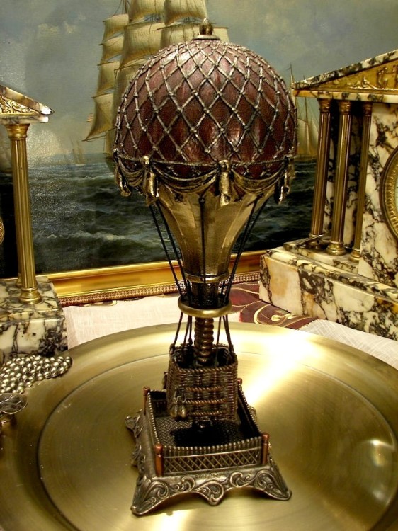 balon juliusza verna steampunk