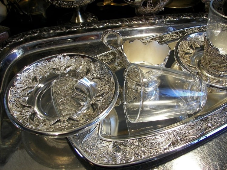 baśniowa szklaneczka w orientalnym stylu