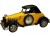 model kabriolet z zegarkiem metalowy