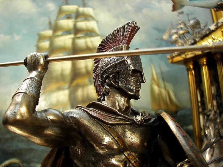 Leonidas hoplita grecki wojownik