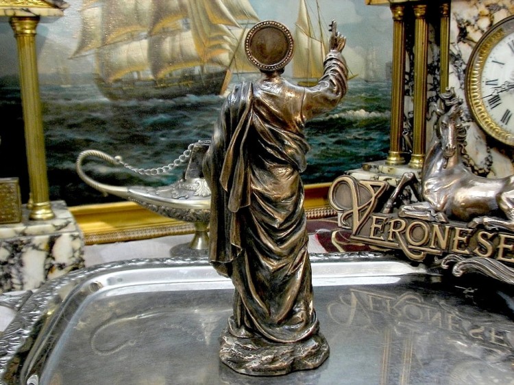 piotr, święty piotr, opoka, piotr apostoł, apostoł, męczennik, klucz do nieba, piotr z kluczem, biskup rzymu, skała, prezent, figurka, veronese, pomsł na prezent,  (6).JPG