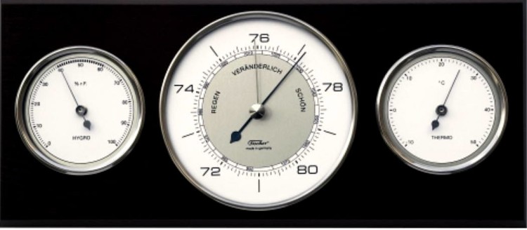 higrometr, termometr, barometr, stacja pogody