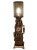 lampa z zegarkiem styl steampunk