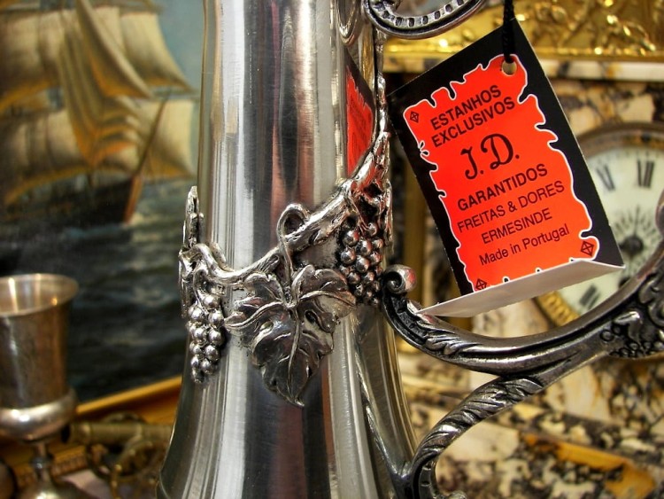 karafka, dzbanek, szkło, flakon, butla, gąsiorek, gąsior, butelka, karafka ozdobna, ozdoby z cyny, pomysły na prezenty, oryginalne prezenty, (11).JPG