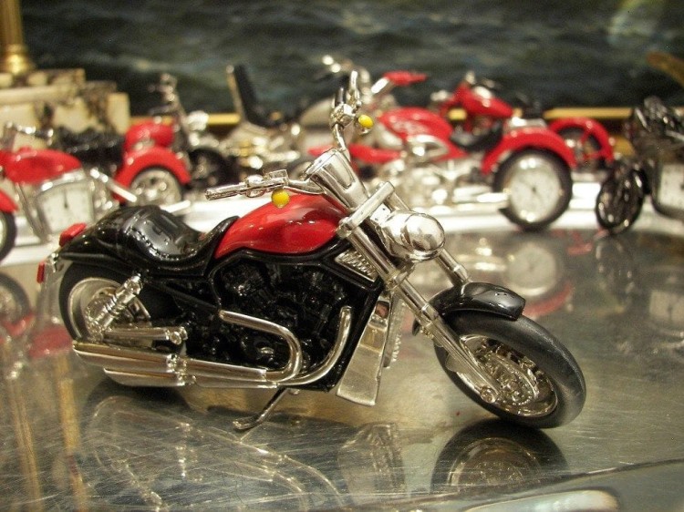 motocykl chopper prezent dla motocyklisty