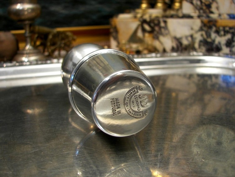 karafka, dzbanek, szkło, flakon, butla, gąsiorek, gąsior, butelka, karafka ozdobna, ozdoby z cyny, pomysły na prezenty, oryginalne prezenty, (10).JPG