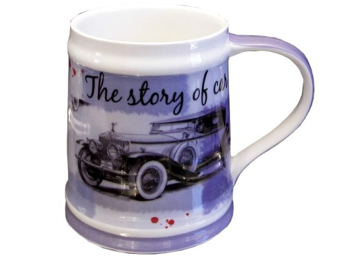 Kufel porcelanowy dla kierowcy