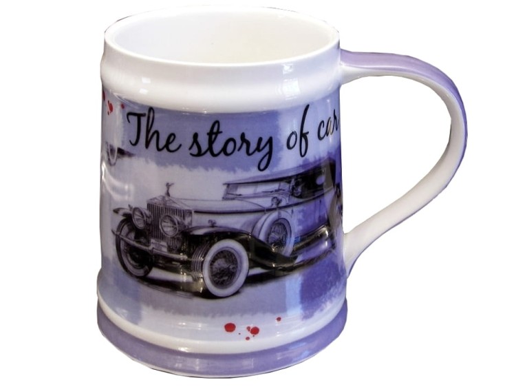 Kufel porcelanowy dla kierowcy